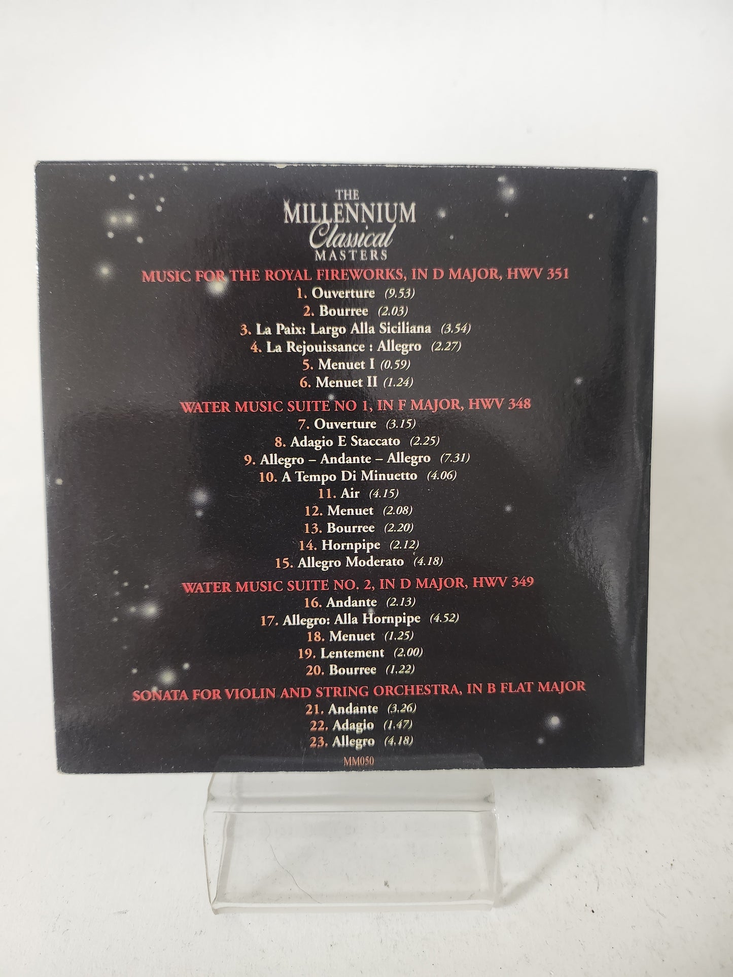 Handel: the Water Music Suites CD