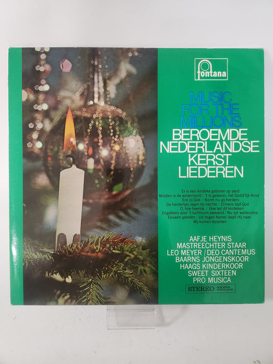 Music for the Millions: Beroemde Nederlandse Kerstliederen LP Vinyl