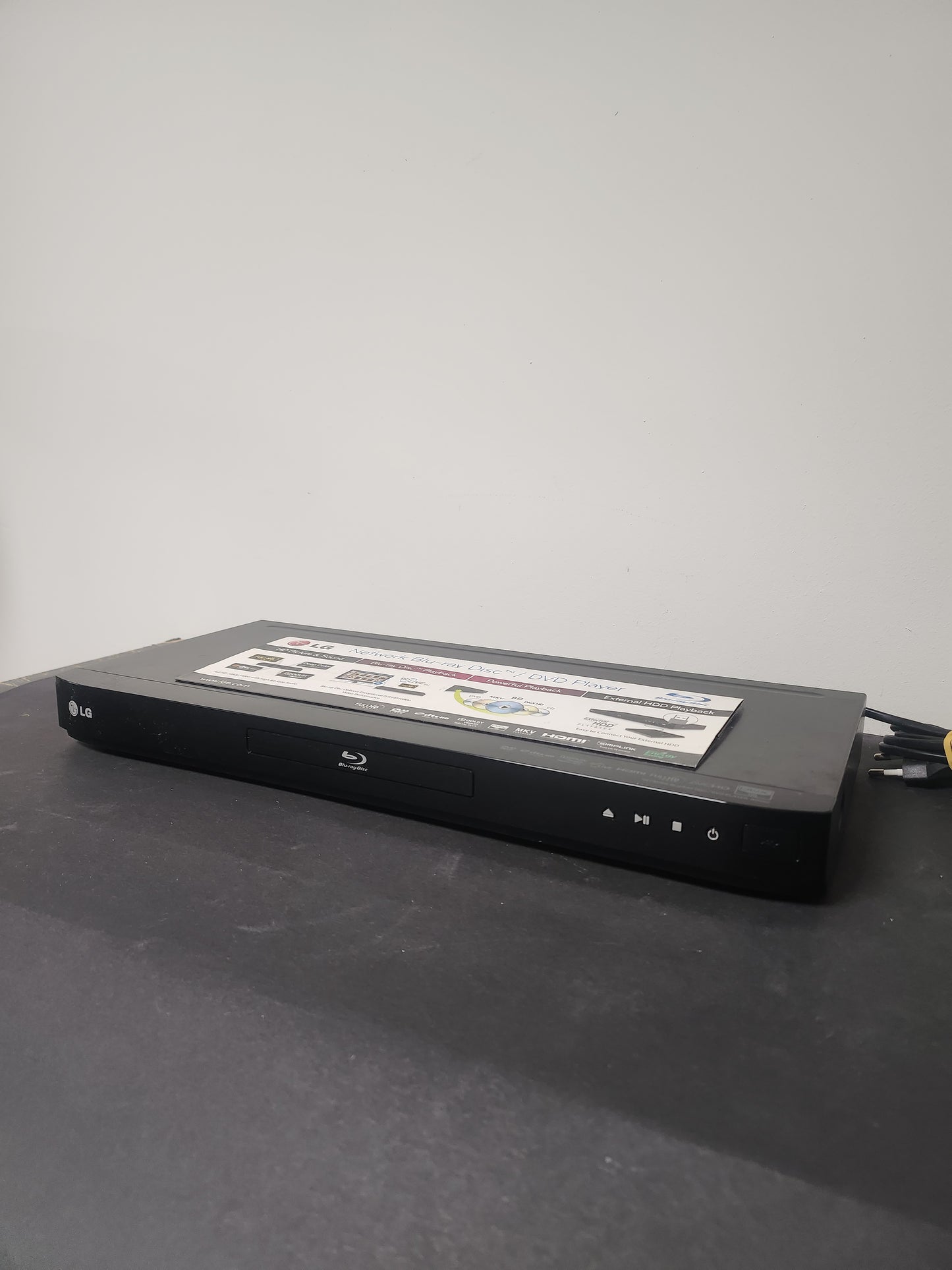 LG BD-550 Blu-Ray-Speler