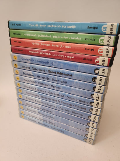 Rail Away: 15 Delen DVD Box