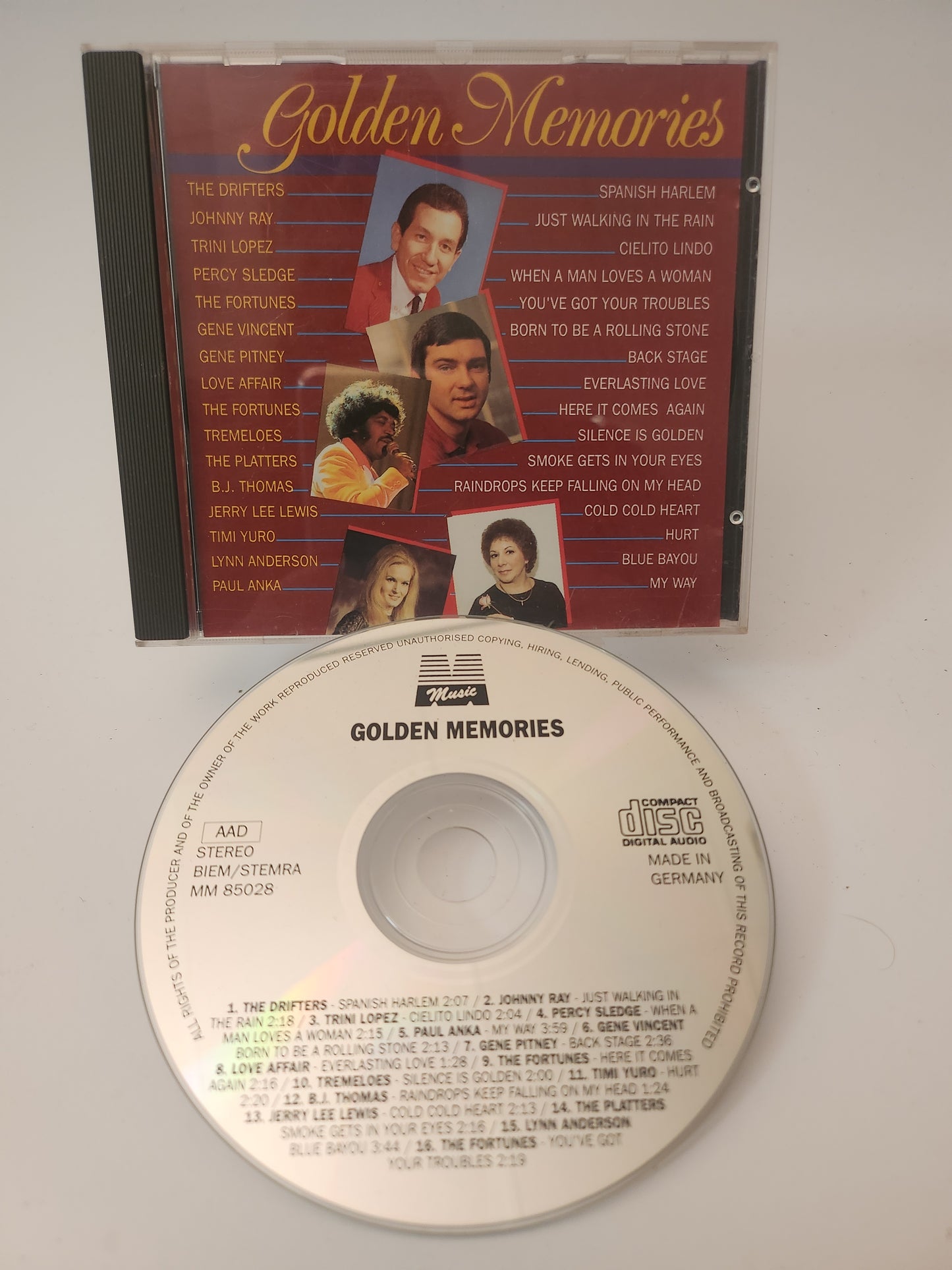 Golden Memories CD