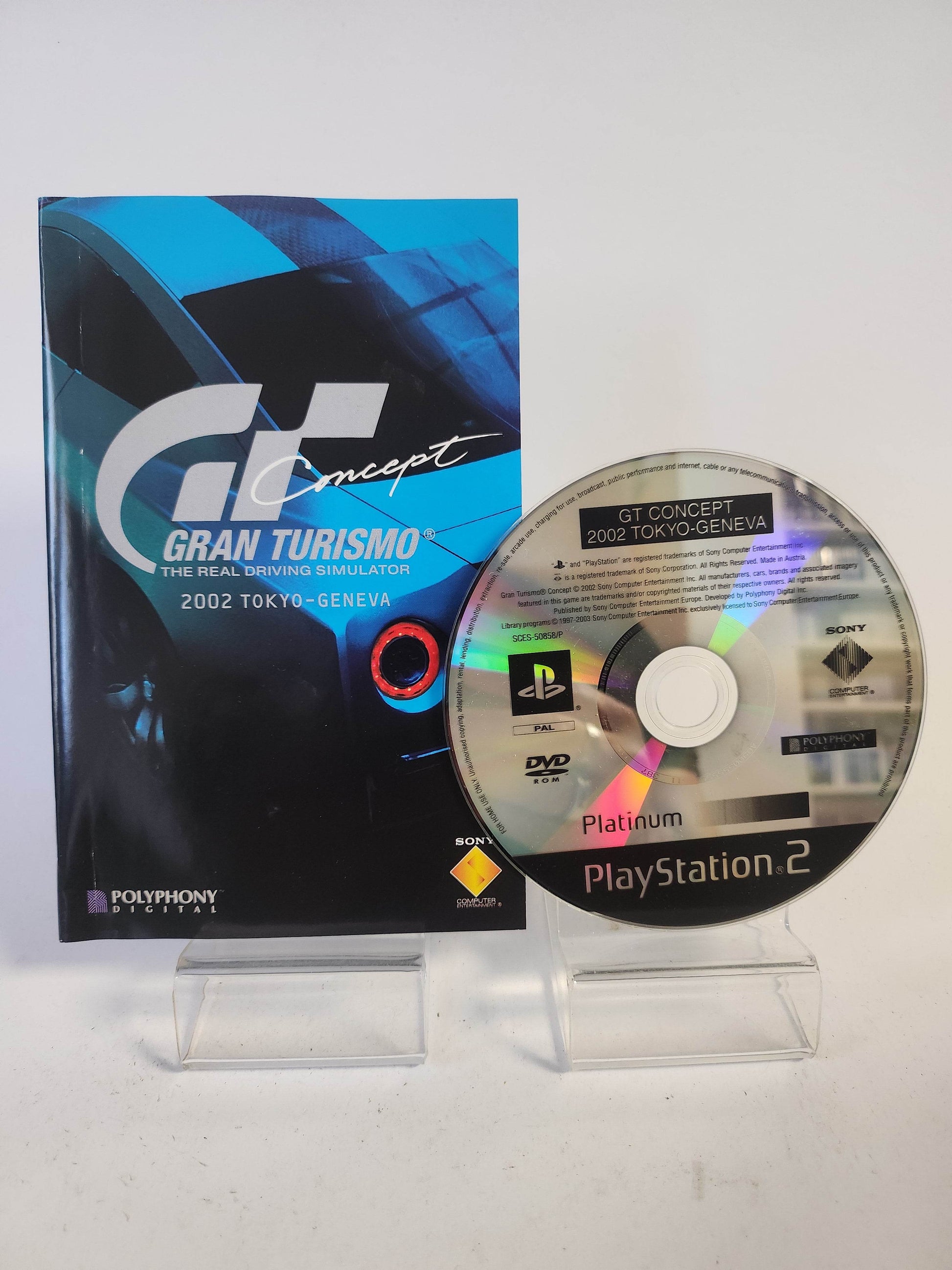 Gran Turismo Concept 2002 Tokyo-Geneva Platinum Ps2 - Feniks Gameshop