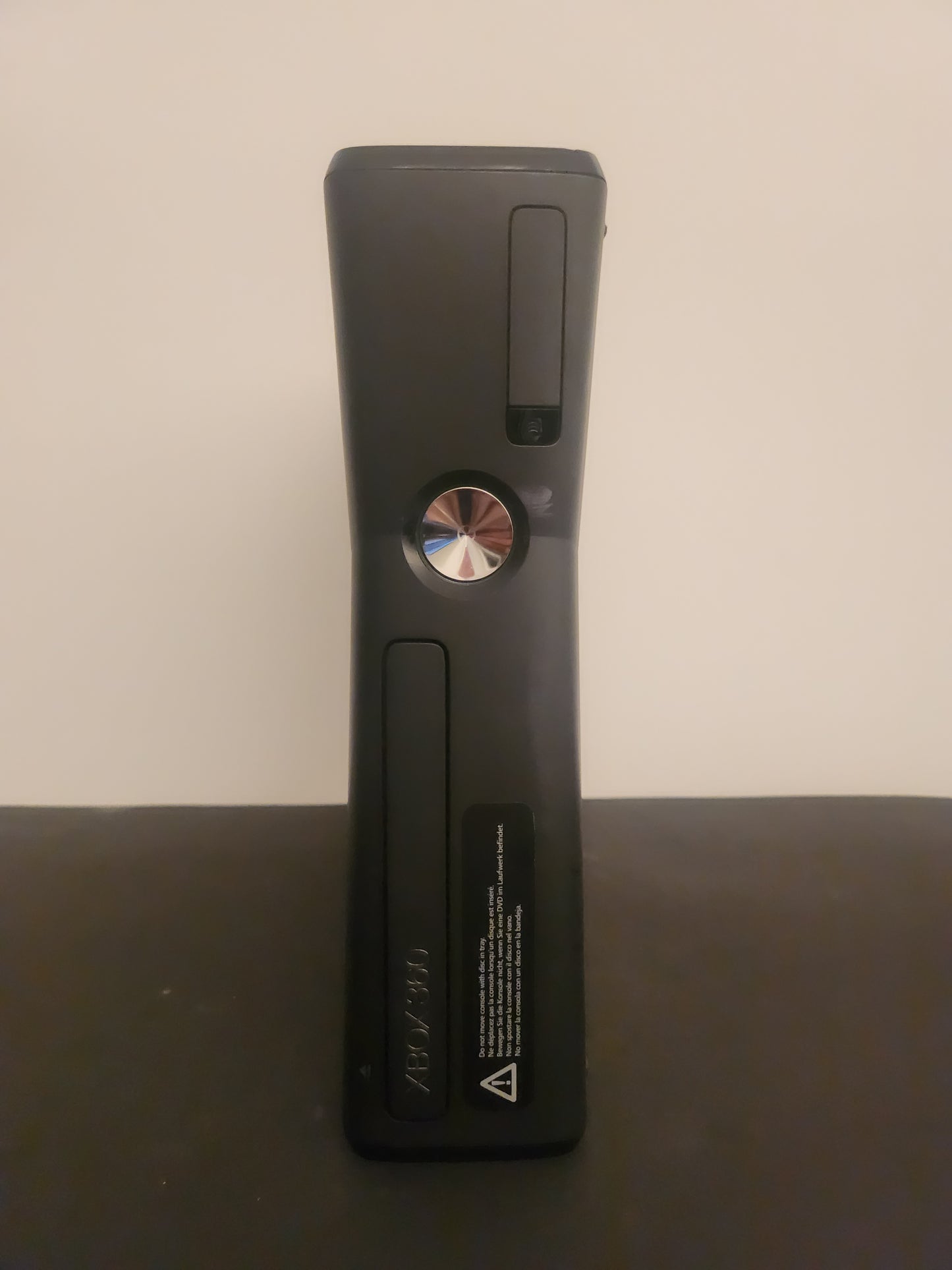 Zwarte Xbox 360 Slim 250gb + Controller