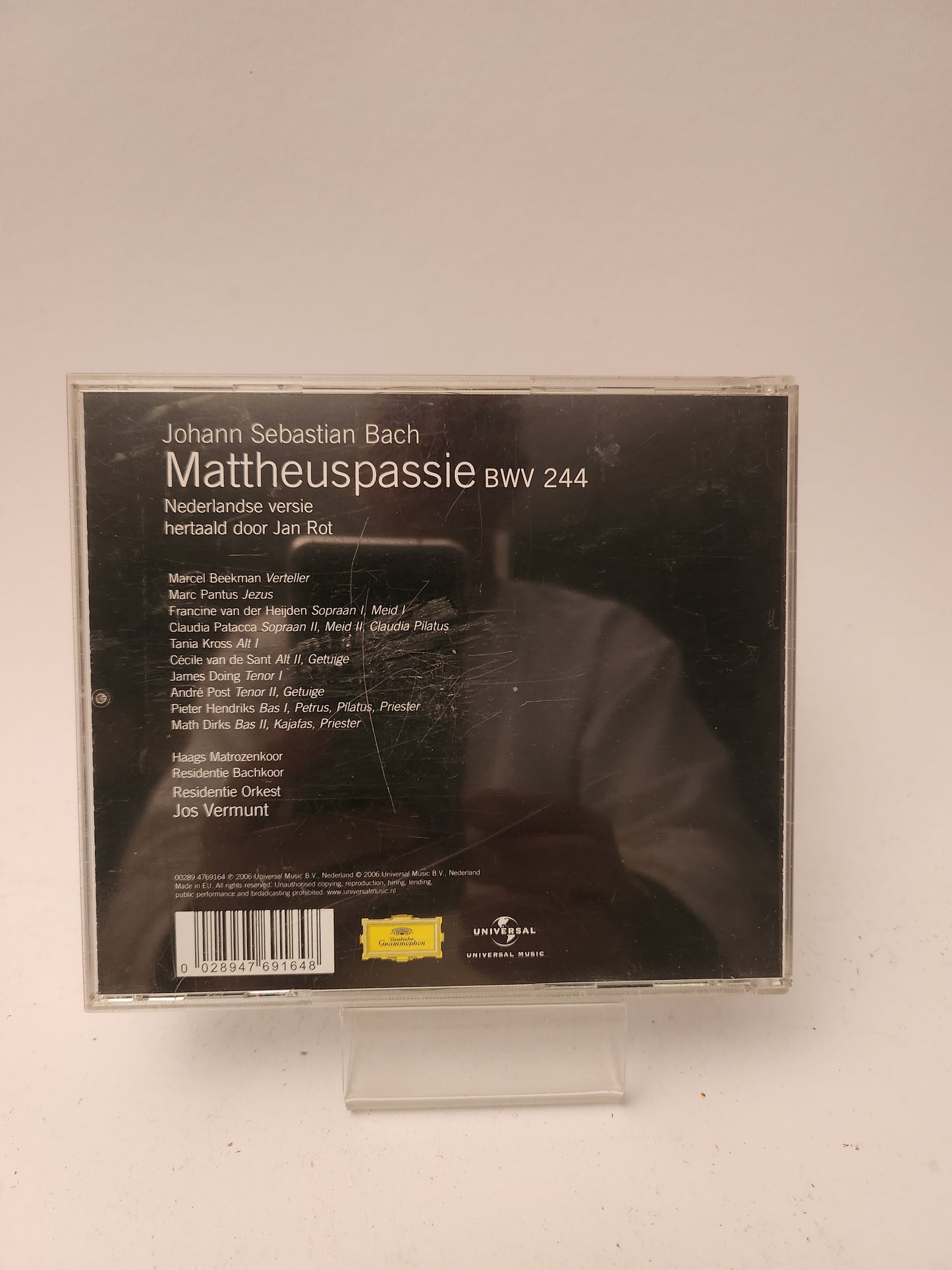 Bach: Mattheuspassie BWV 244 CD