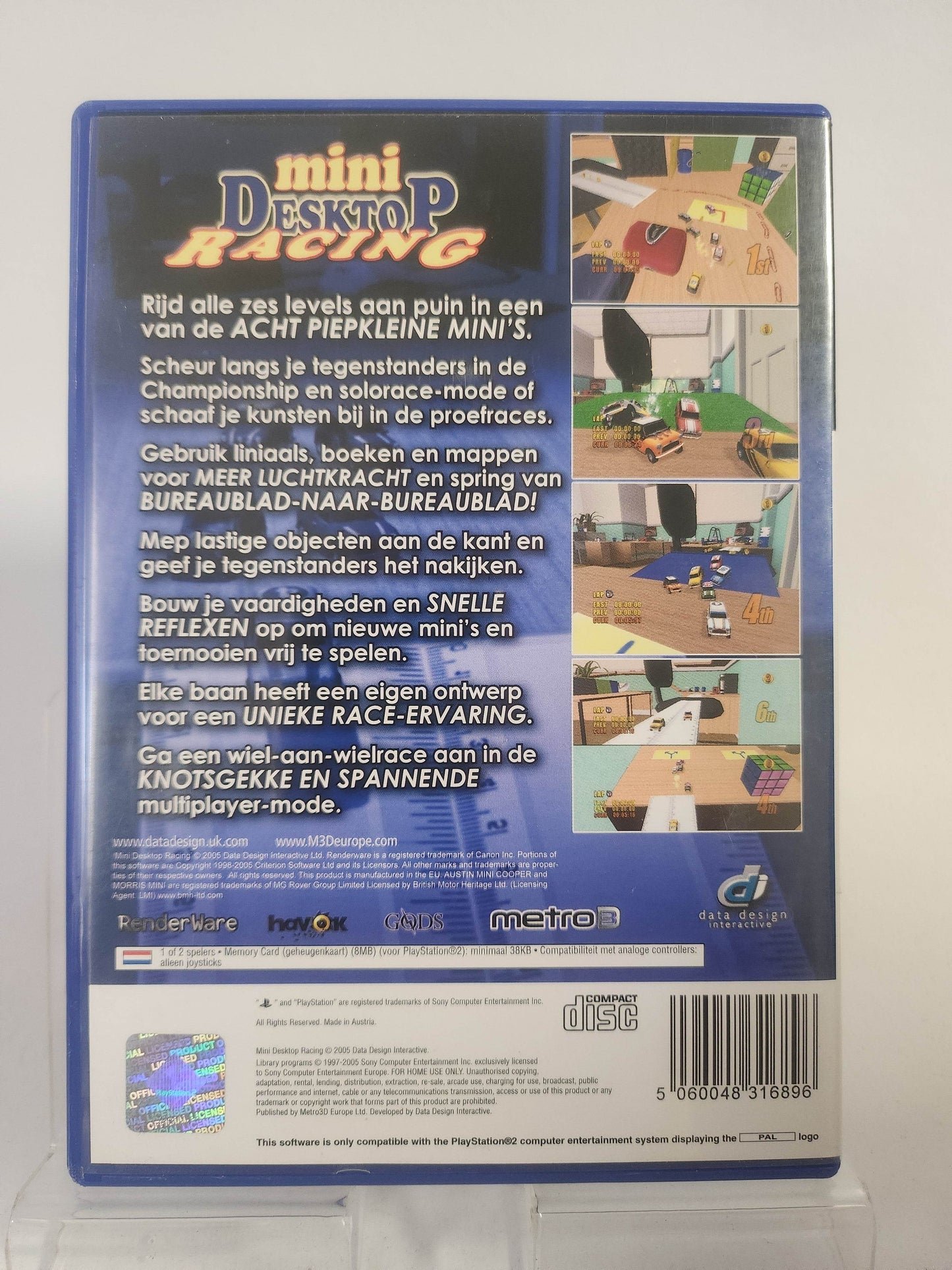 Mini Desktop Racing Playstation 2 - Feniks Gameshop