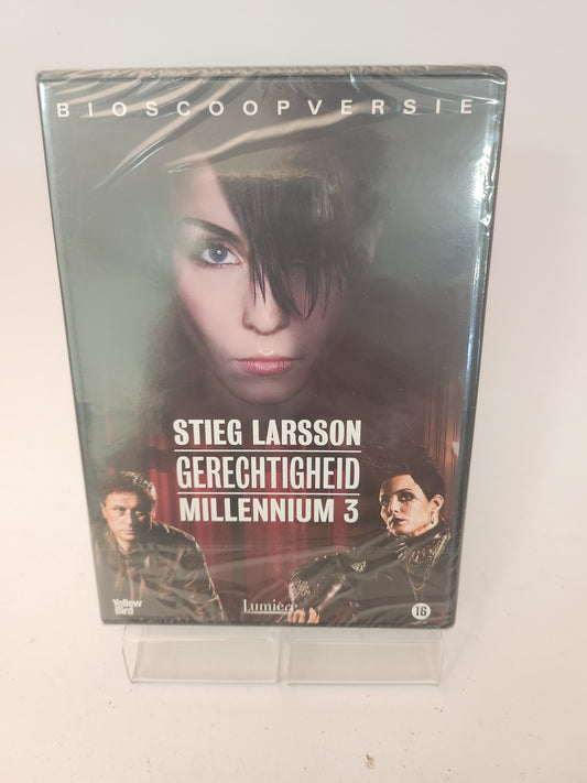 Stieg Larsson: Gerechtigheid: Millennium 3 geseald DVD