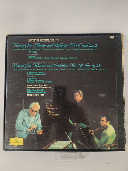 Die Klavierkonzerte: Johannes Brahms LP Vinyl