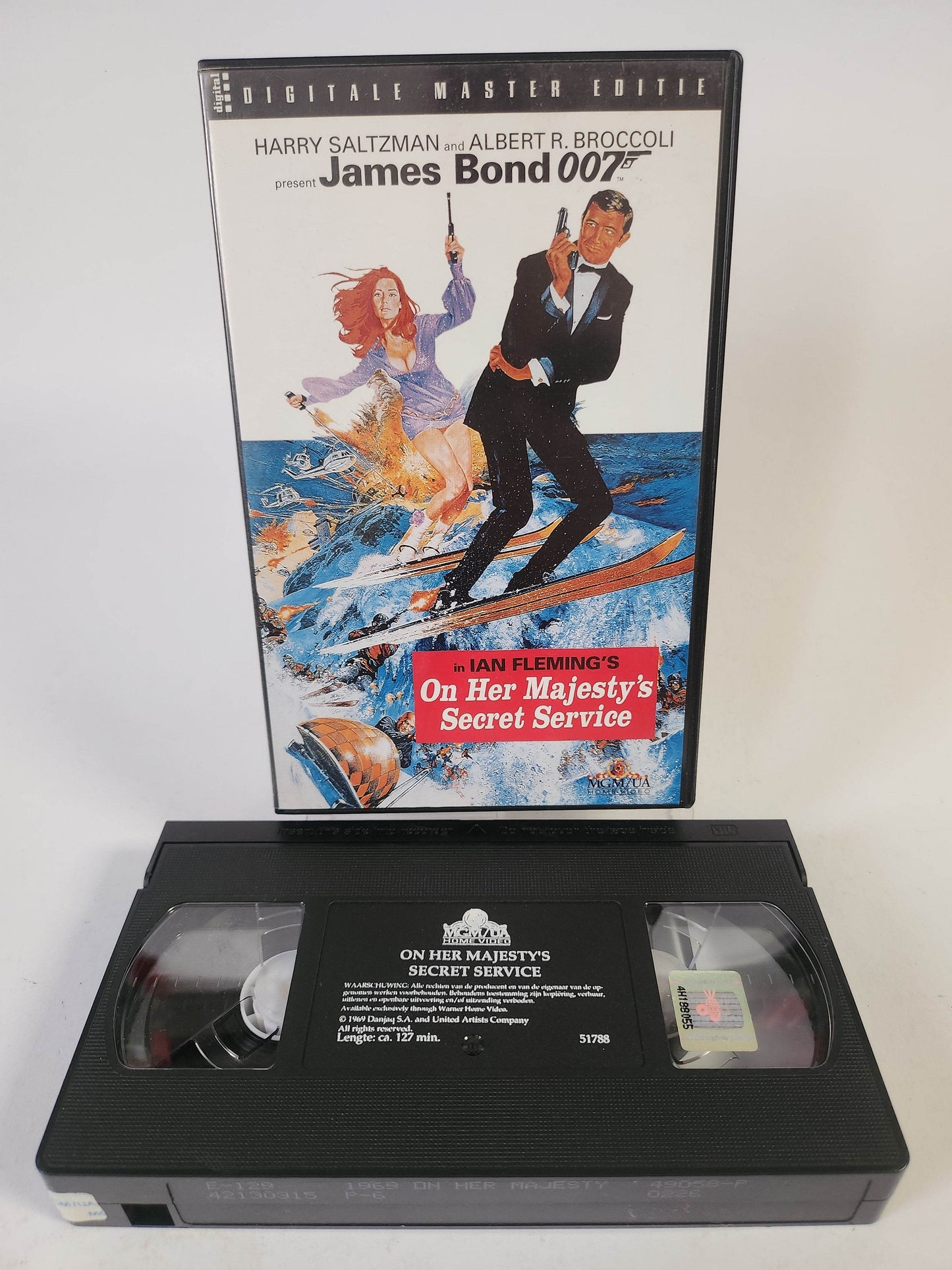 007 James Bond: On Her Majesty's Secret Service VHS - Feniks Gameshop