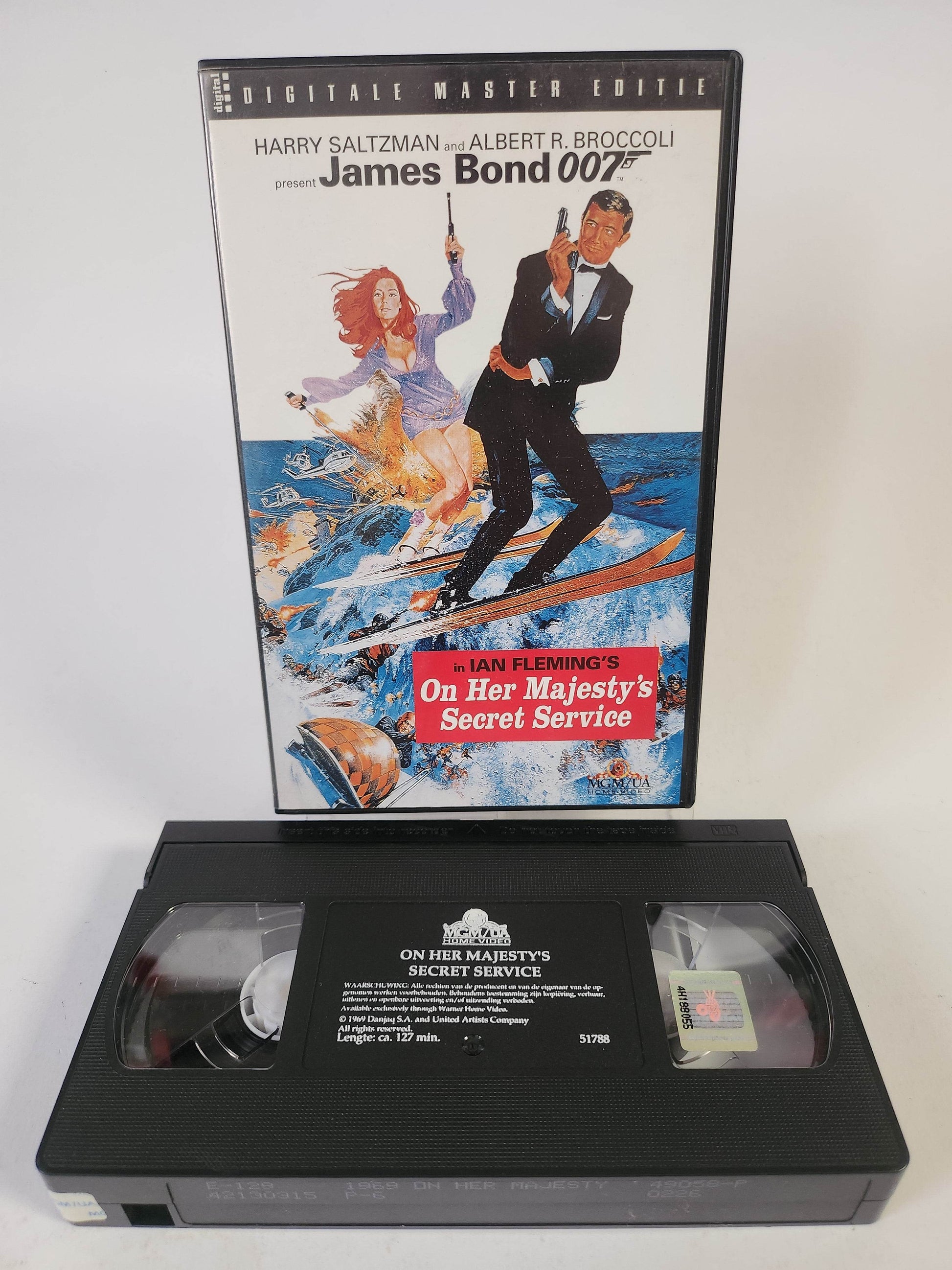 007 James Bond: On Her Majesty's Secret Service VHS - Feniks Gameshop