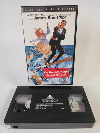 007 James Bond: On Her Majesty's Secret Service VHS - Feniks Gameshop