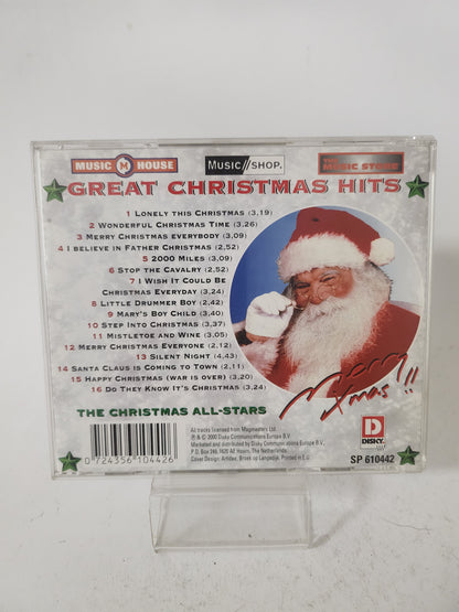 Great Christmas Hits: the Christmas All-stars CD