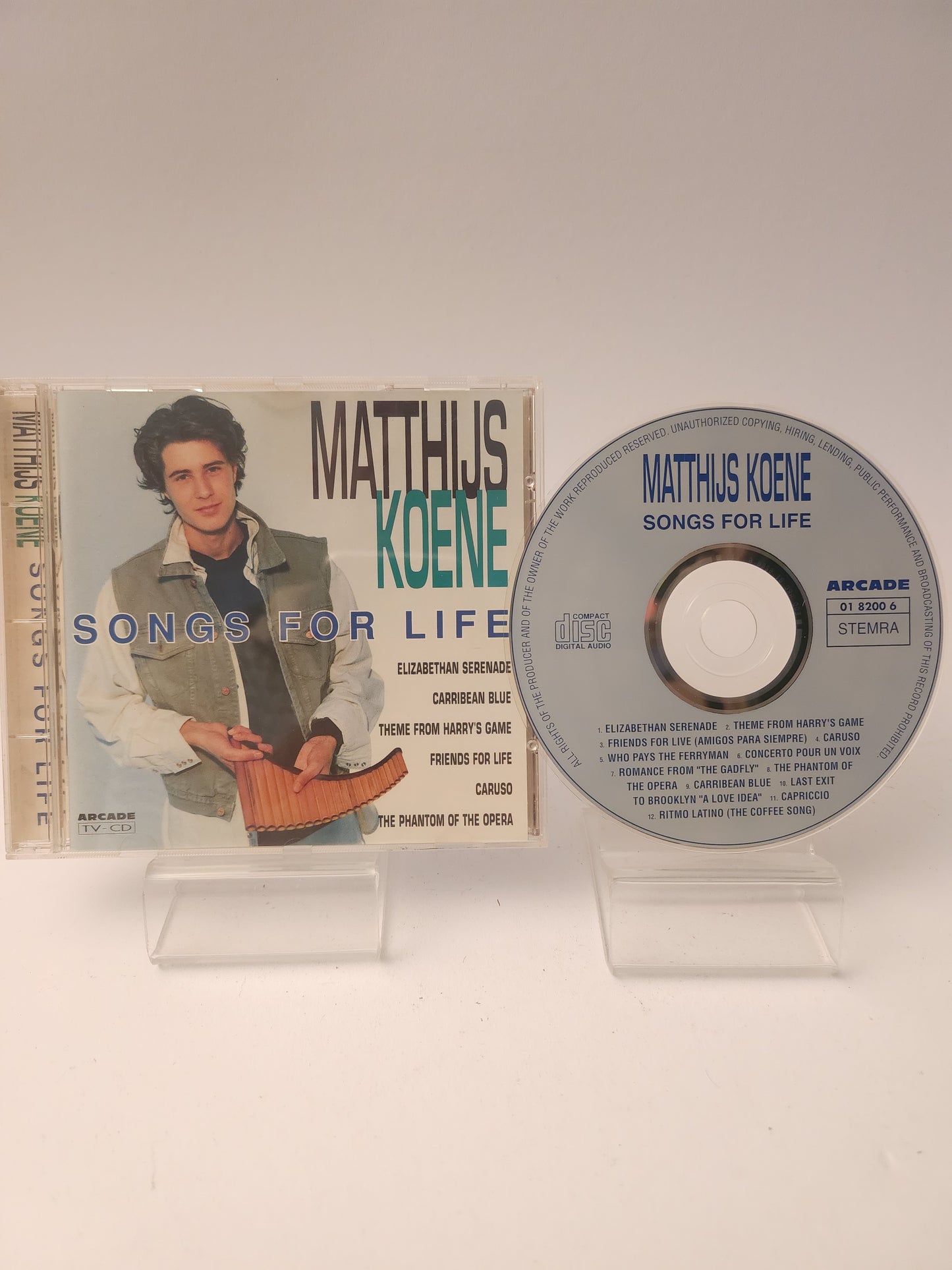Matthijs Koene: Songs for Life CD