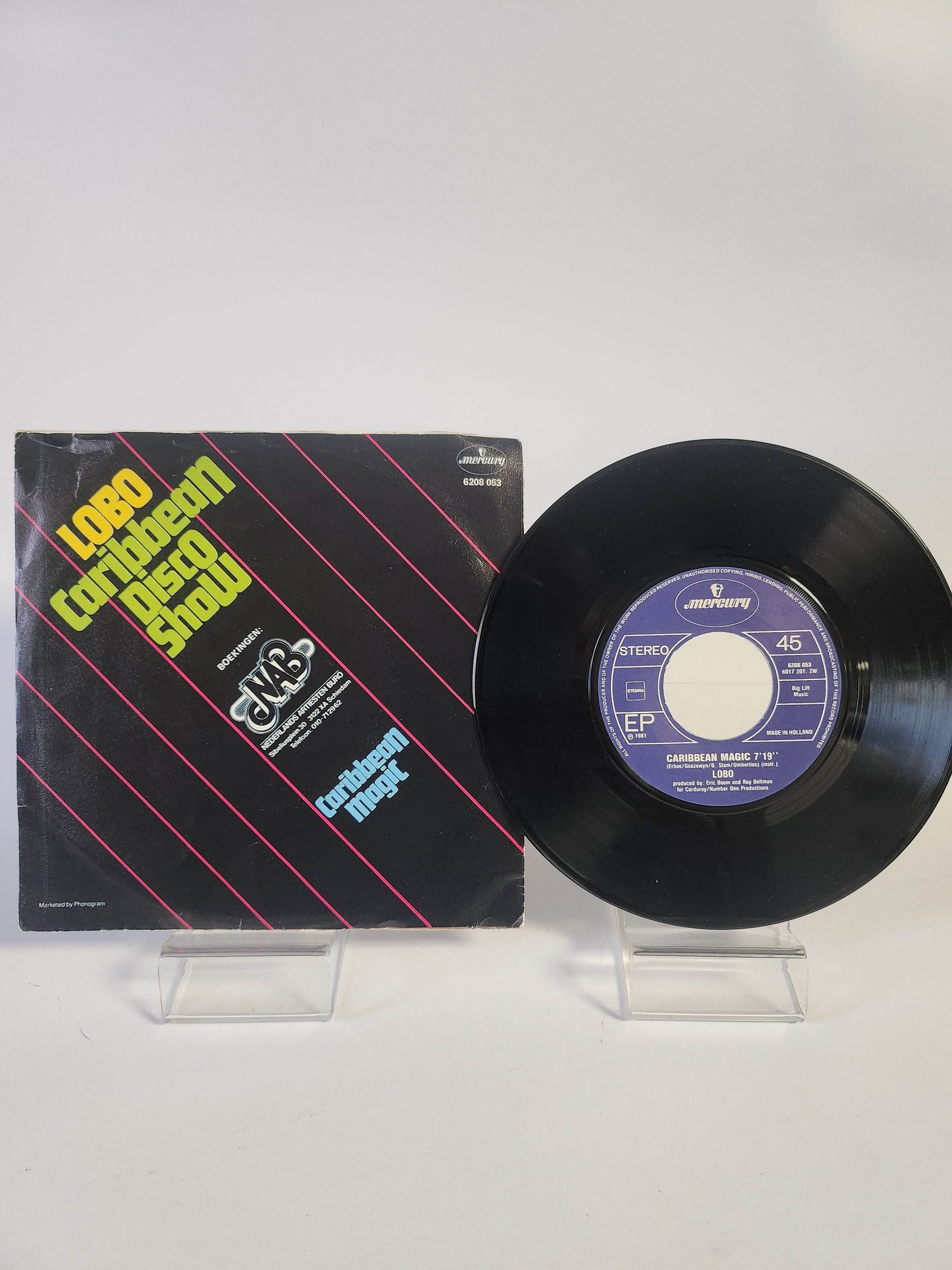 Lobo: Caribbean Disco Show Single Vinyl - Feniks Gameshop