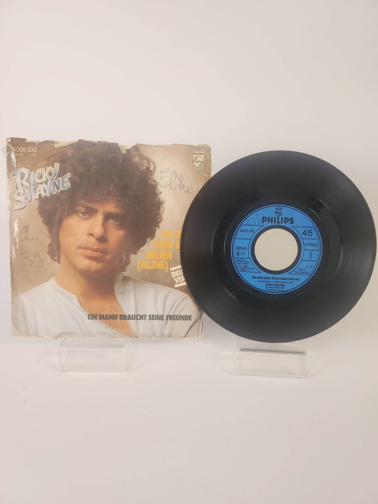 Ricky Shayne: Du Bist kein Kind Mehr Single Vinyl - Feniks Gameshop