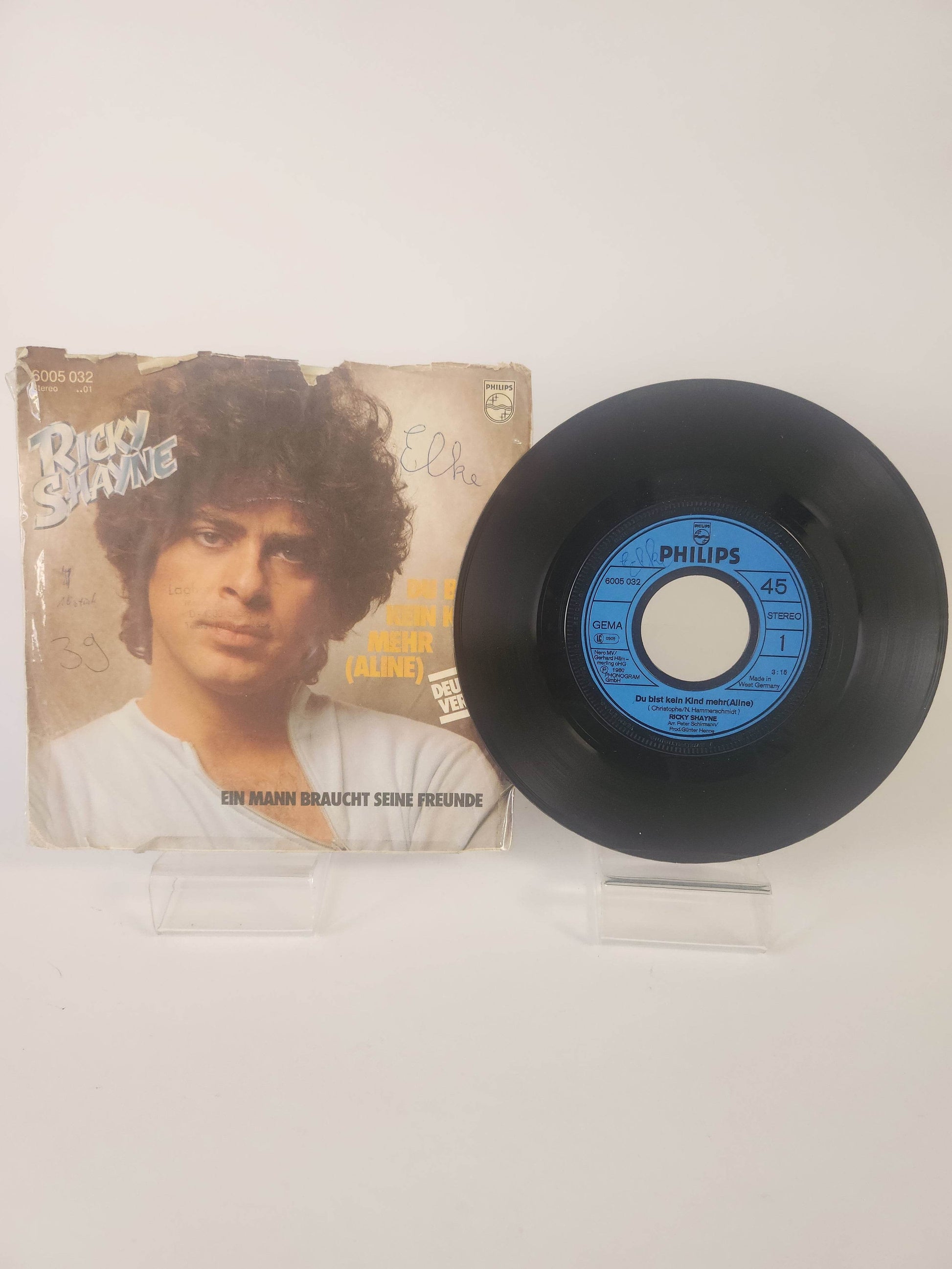 Ricky Shayne: Du Bist kein Kind Mehr Single Vinyl - Feniks Gameshop