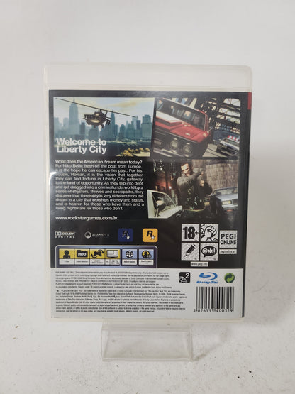 Grand Theft Auto IV Playstation 3