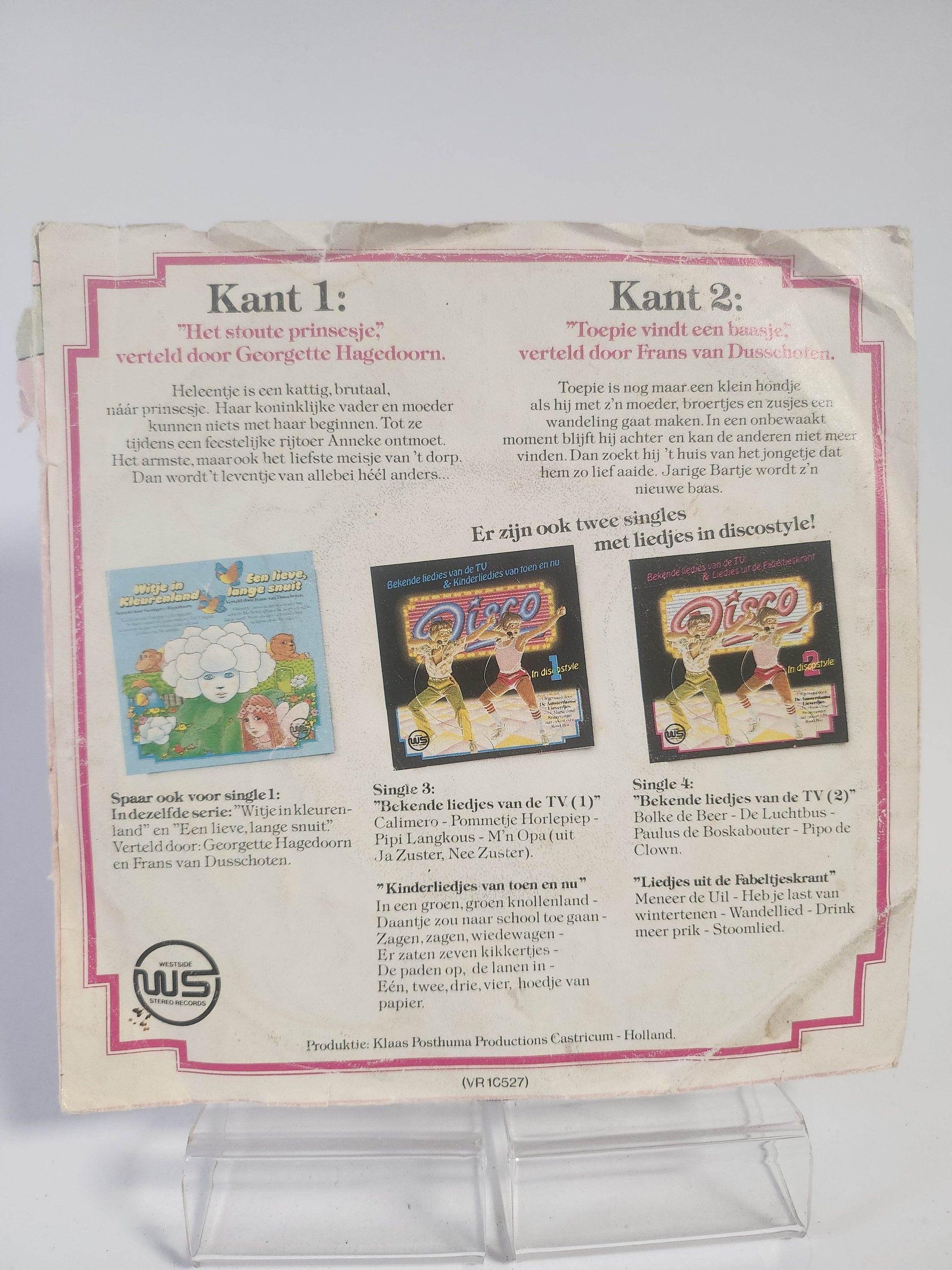 Stoute Prinsesje & Toepie vindt een Banaan Single Vinyl - Feniks Gameshop