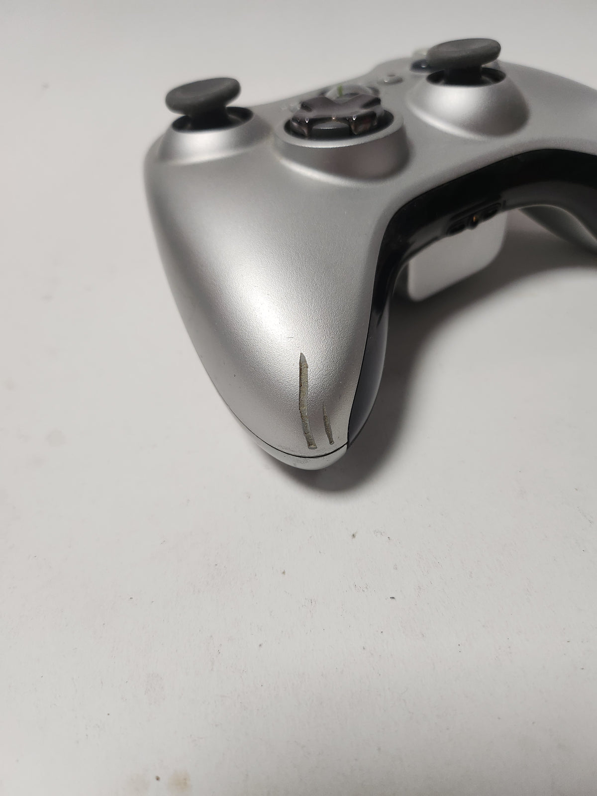 Zilver/ Zwarte Controller Xbox 360