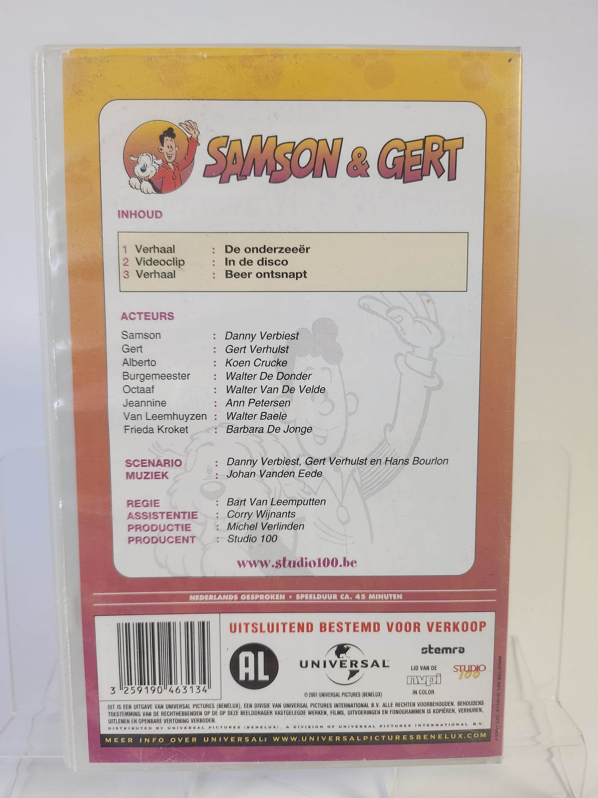 Samson & Gert in de Disco VHS - Feniks Gameshop