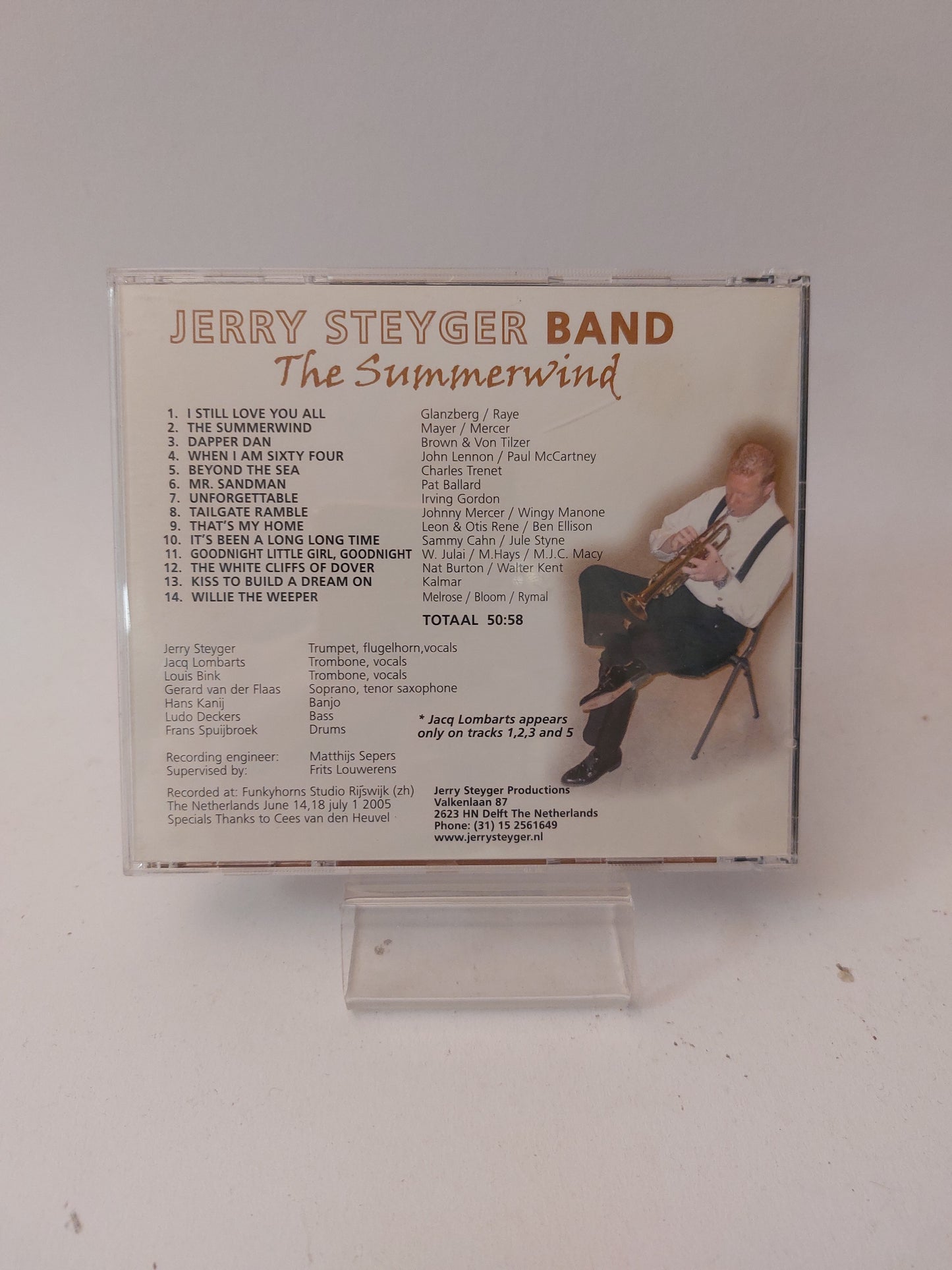 Jerry Steyger Band: the Summerwind CD