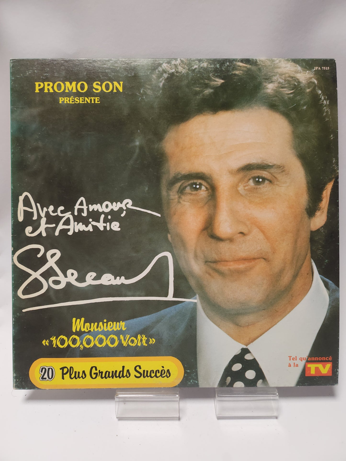 Gilbert Becaud: Avec Amour et Amitie LP Vinyl