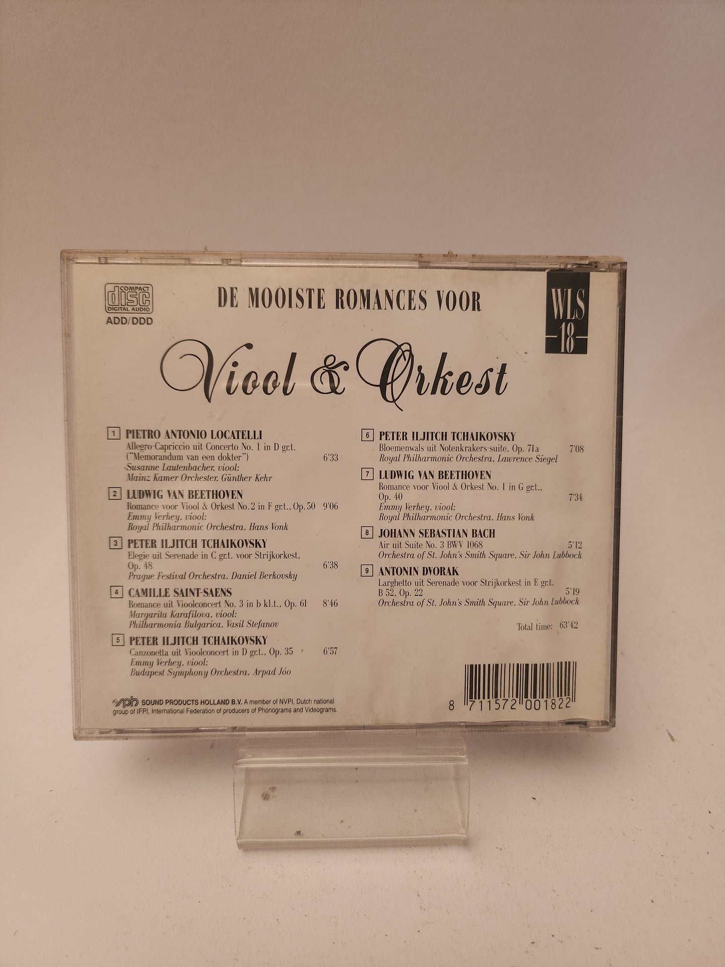 Mooiste Romances voor Viool & Orkest CD