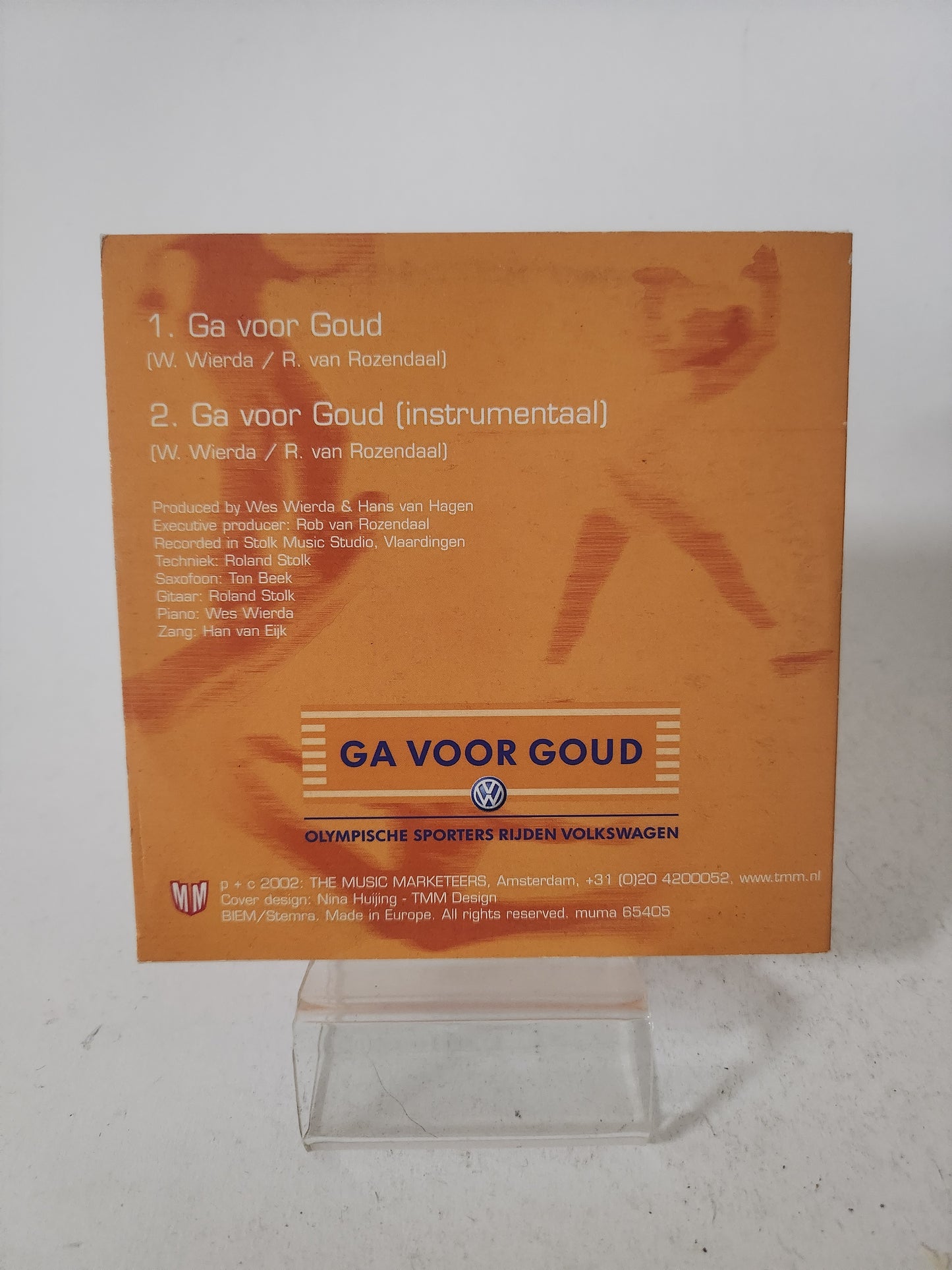 Han van Eijk: Ga voor Goud CD Single