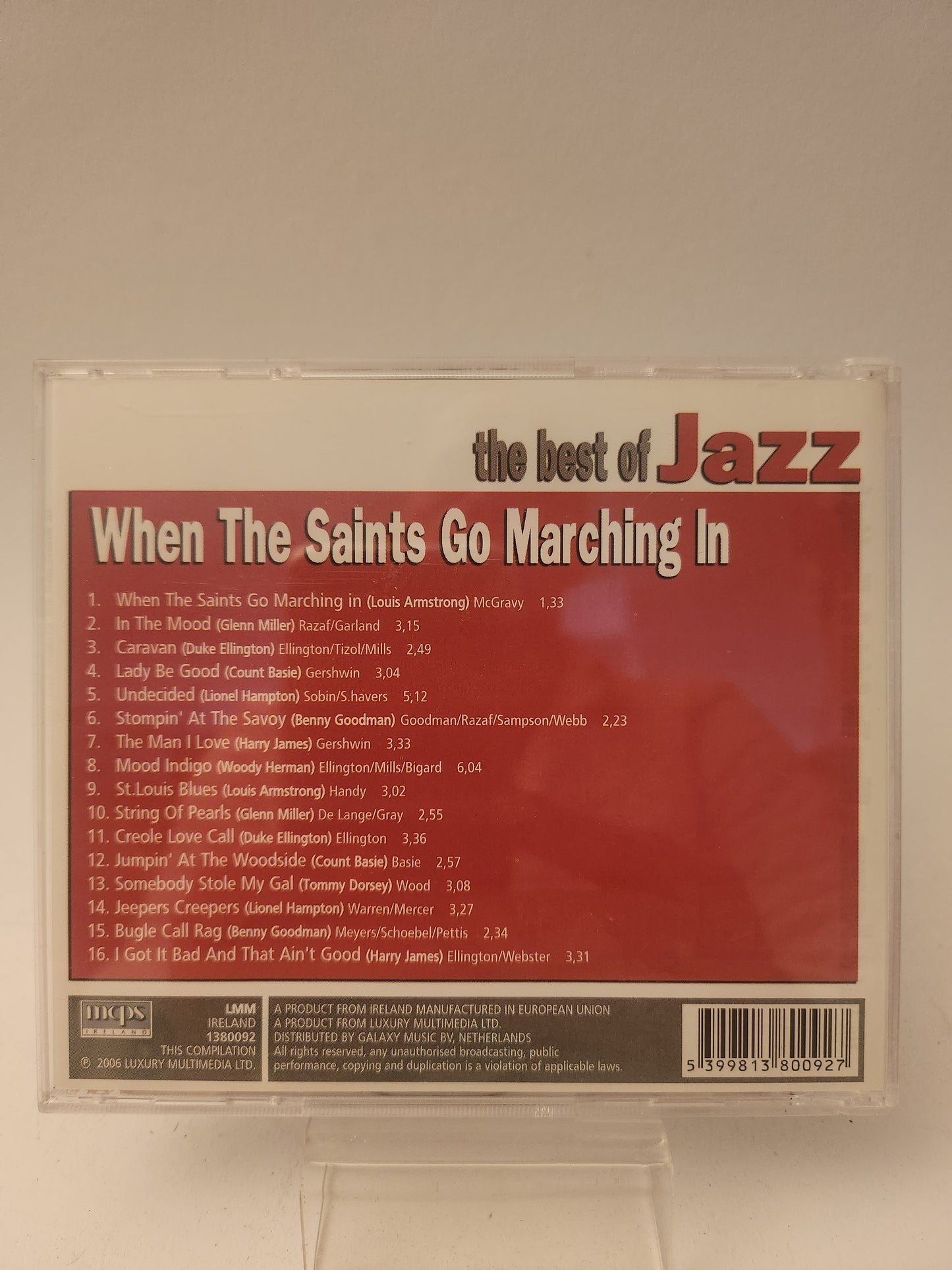 The Best of Jazz: When the Saints go Marching in CD