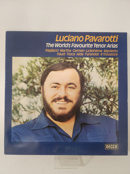 World's Favourite Tenor Arias: Luciano Pavarotti LP Vinyl