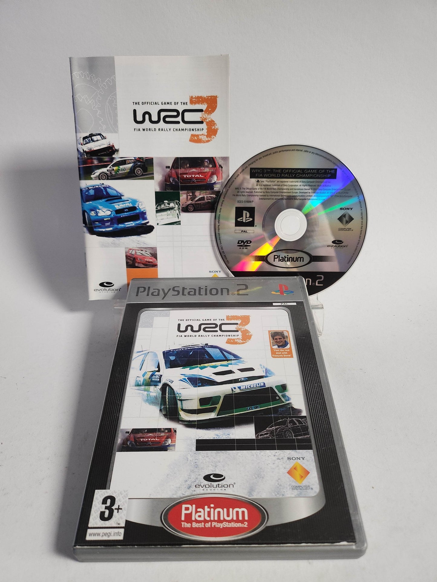 WRC 3 Platinum Edition Playstation 2 - Feniks Gameshop