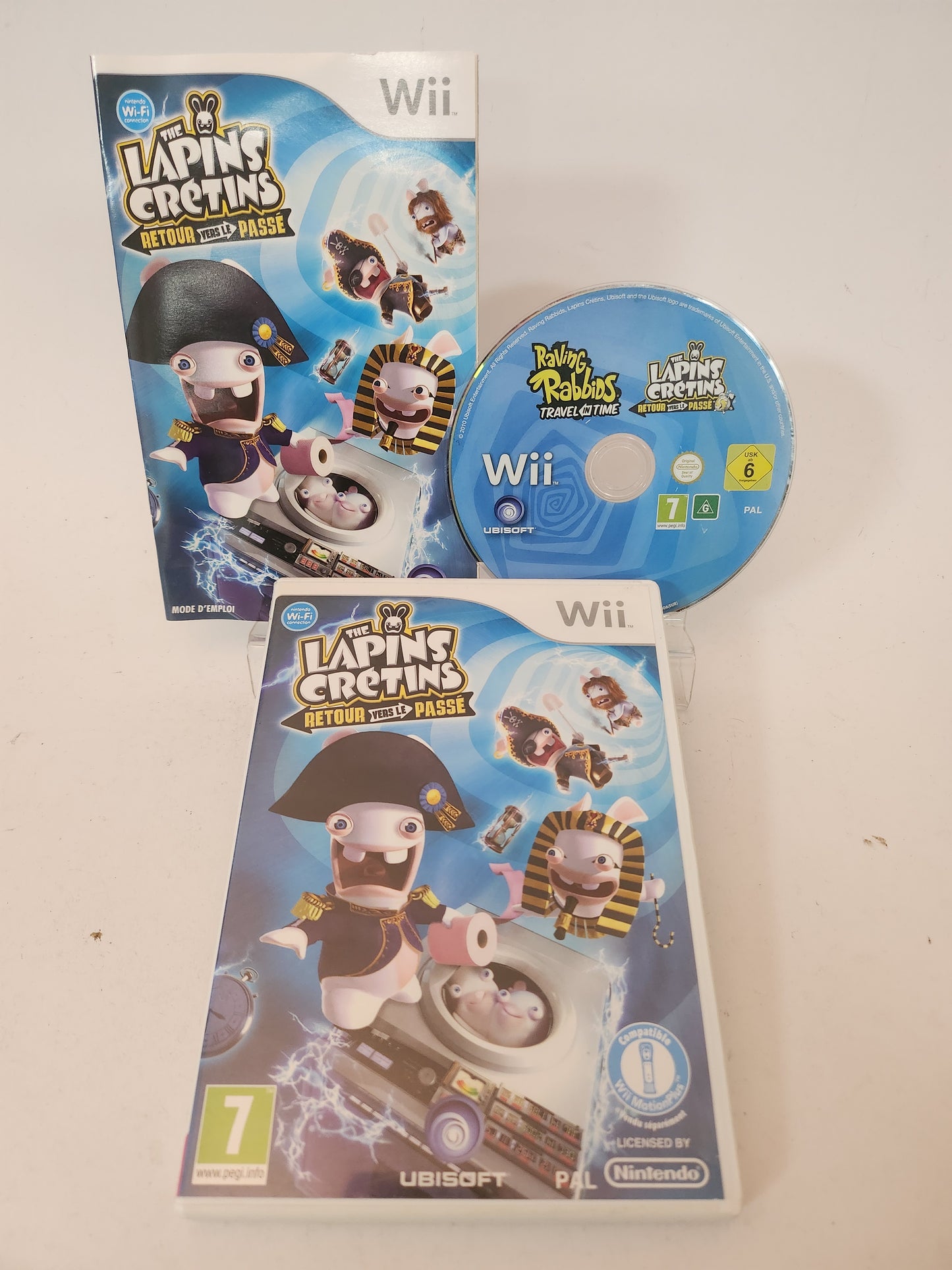 Lapins Cretins Retour vers le Passe Nintendo Wii