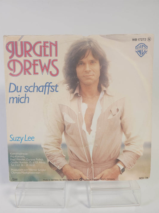 Jurgen Drews: Du Schaffst Mich Single Vinyl - Feniks Gameshop