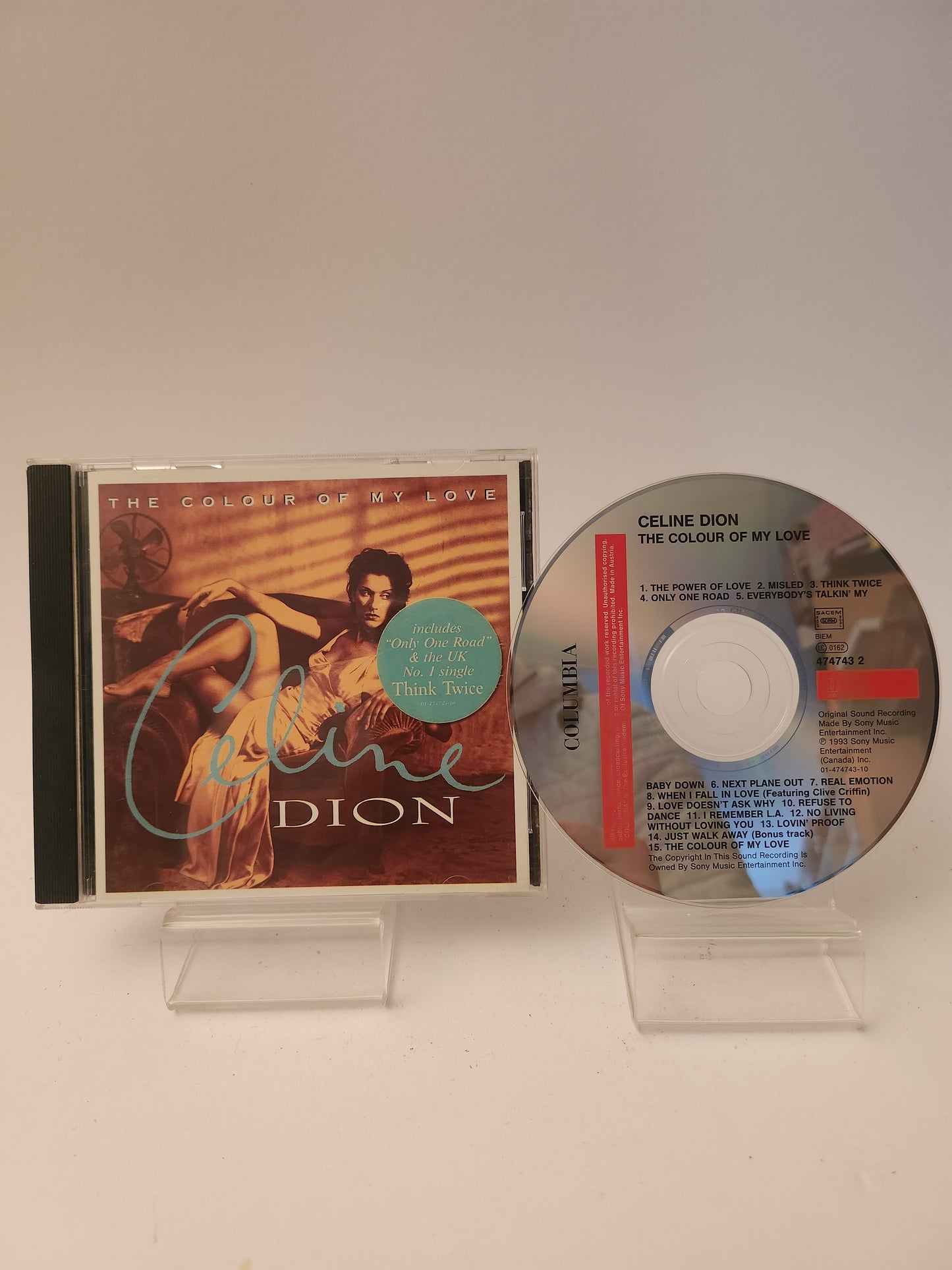 Celine Dion: the Color of my Love CD