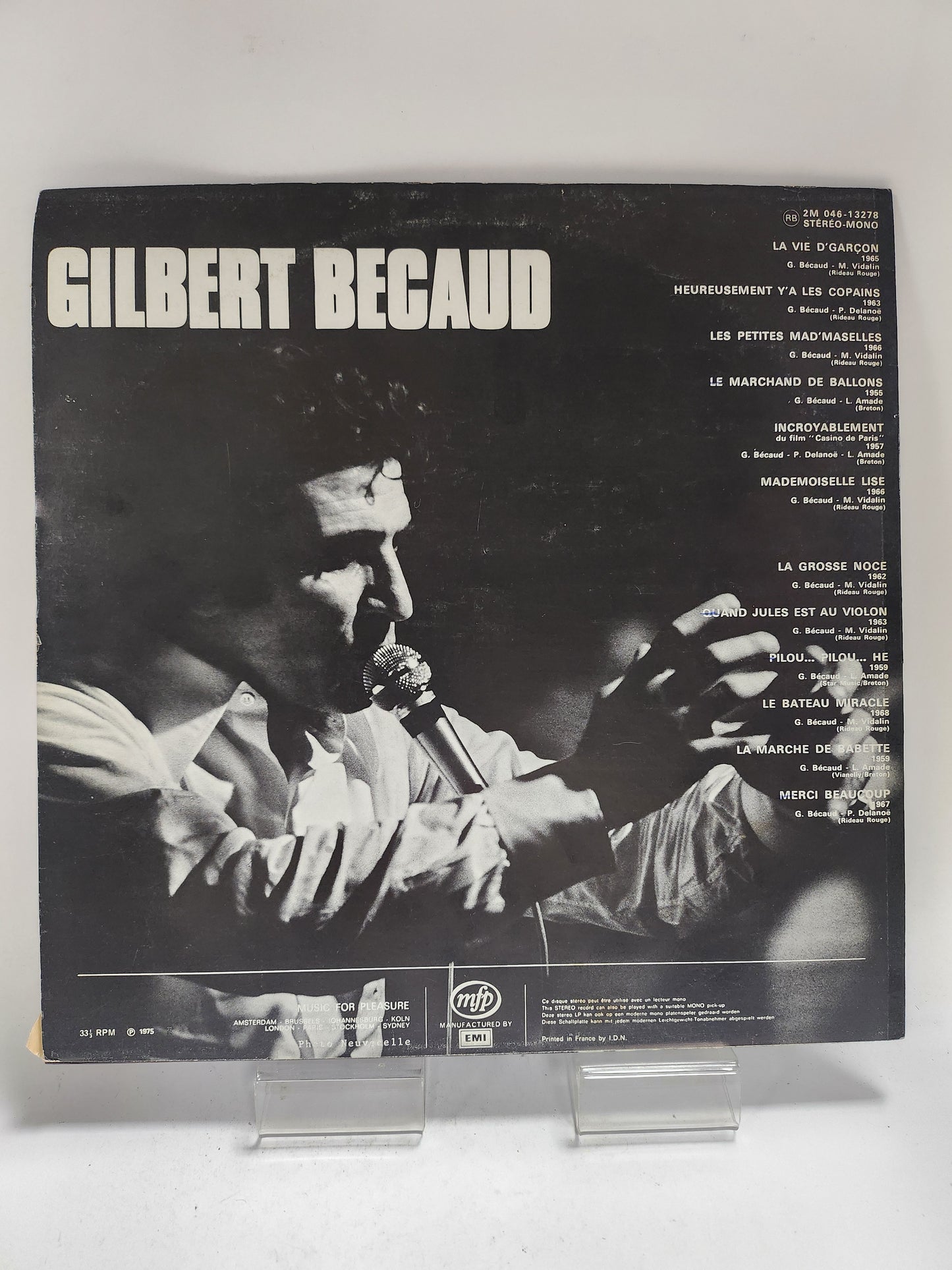 Gilbert Becaud LP Vinyl