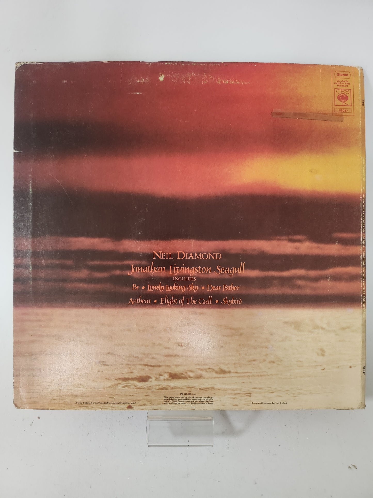 Jonathan Livingston Seagull: Neil Diamond LP Vinyl