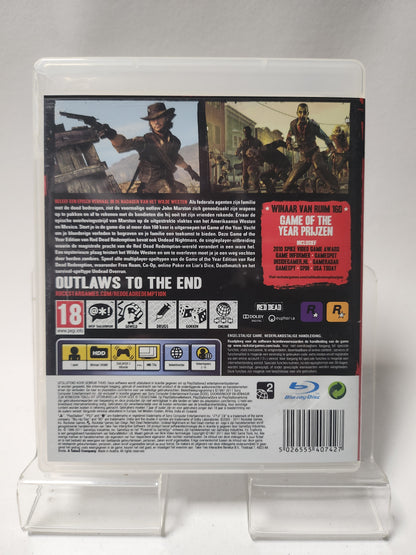 Red Dead Redemption Game of the Year Playstation 3