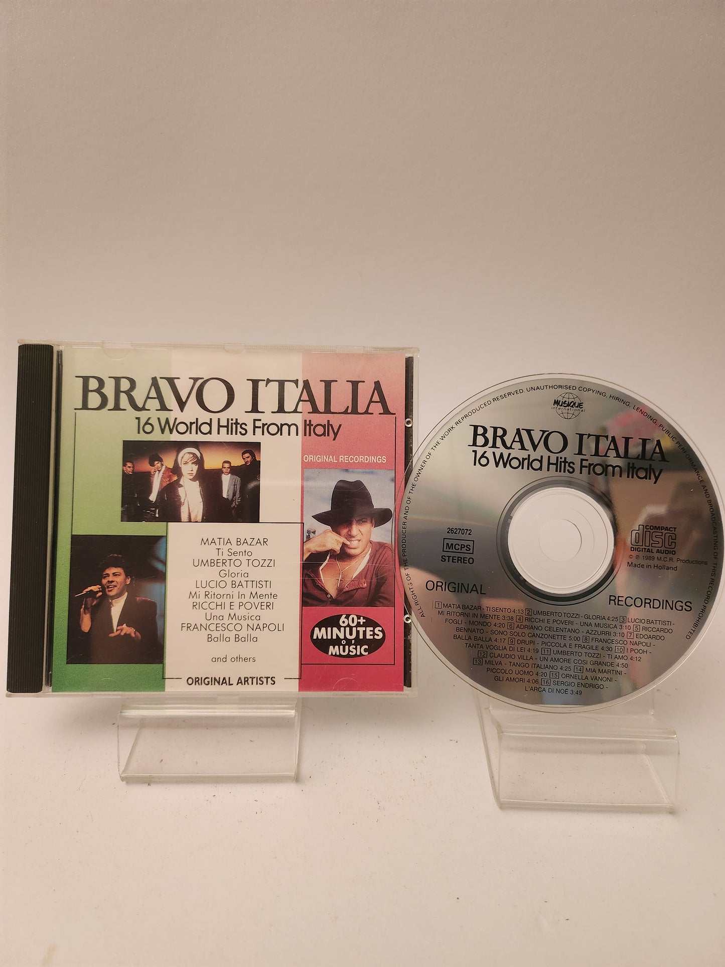 Bravo Italia: 16 World Hits from Italy CD