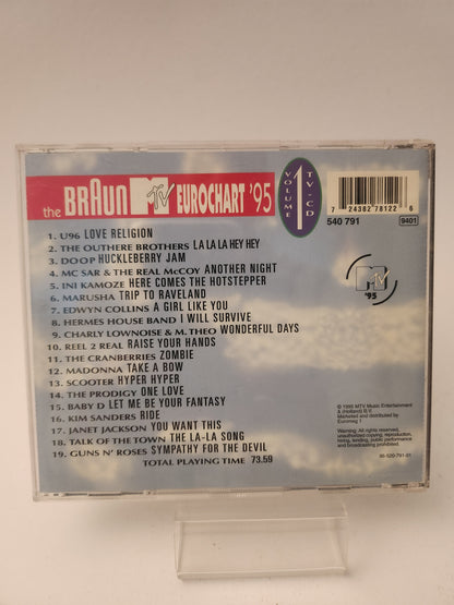 Braun MTV Eurochart '95 Volume 1 CD