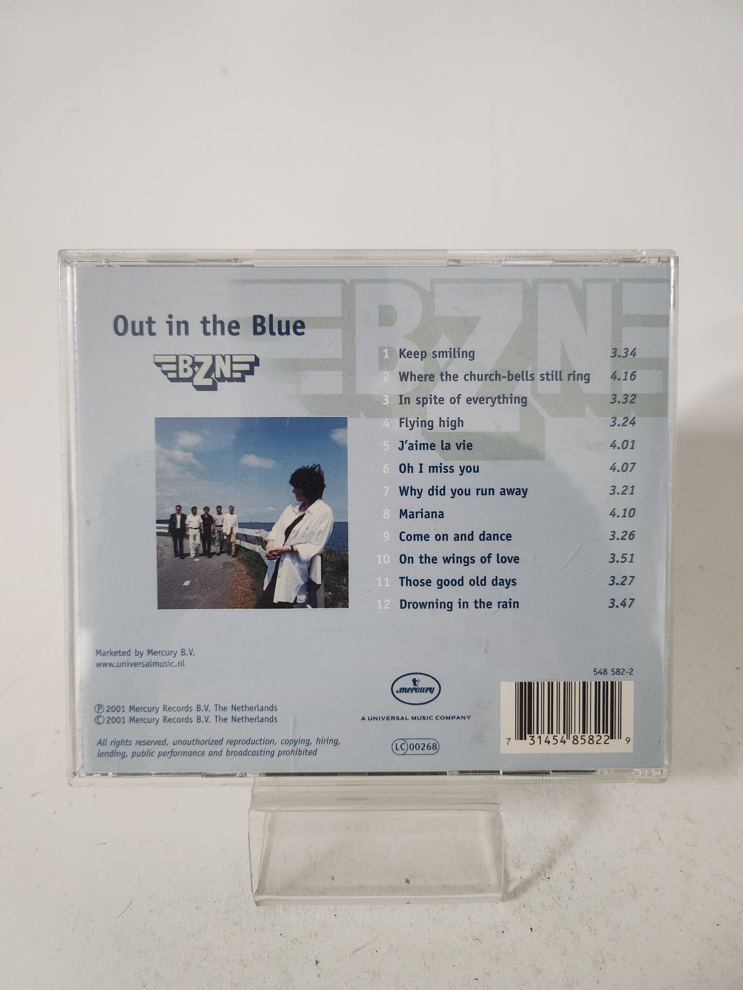 BZN: Out in the Blue CD
