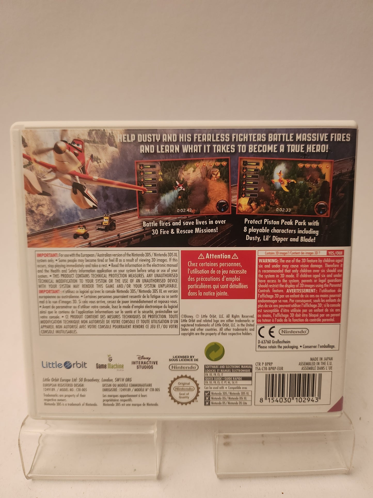 Flugzeuge Feuer &amp; Rettung Nintendo 3DS