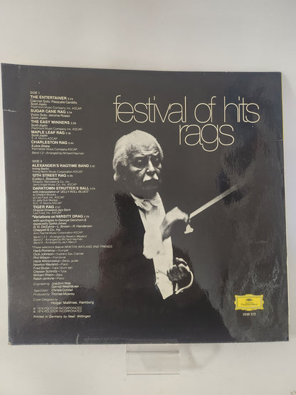 Festival of Hits (Rags): Arthur Fiedler and the Boston Pops LP Vinyl