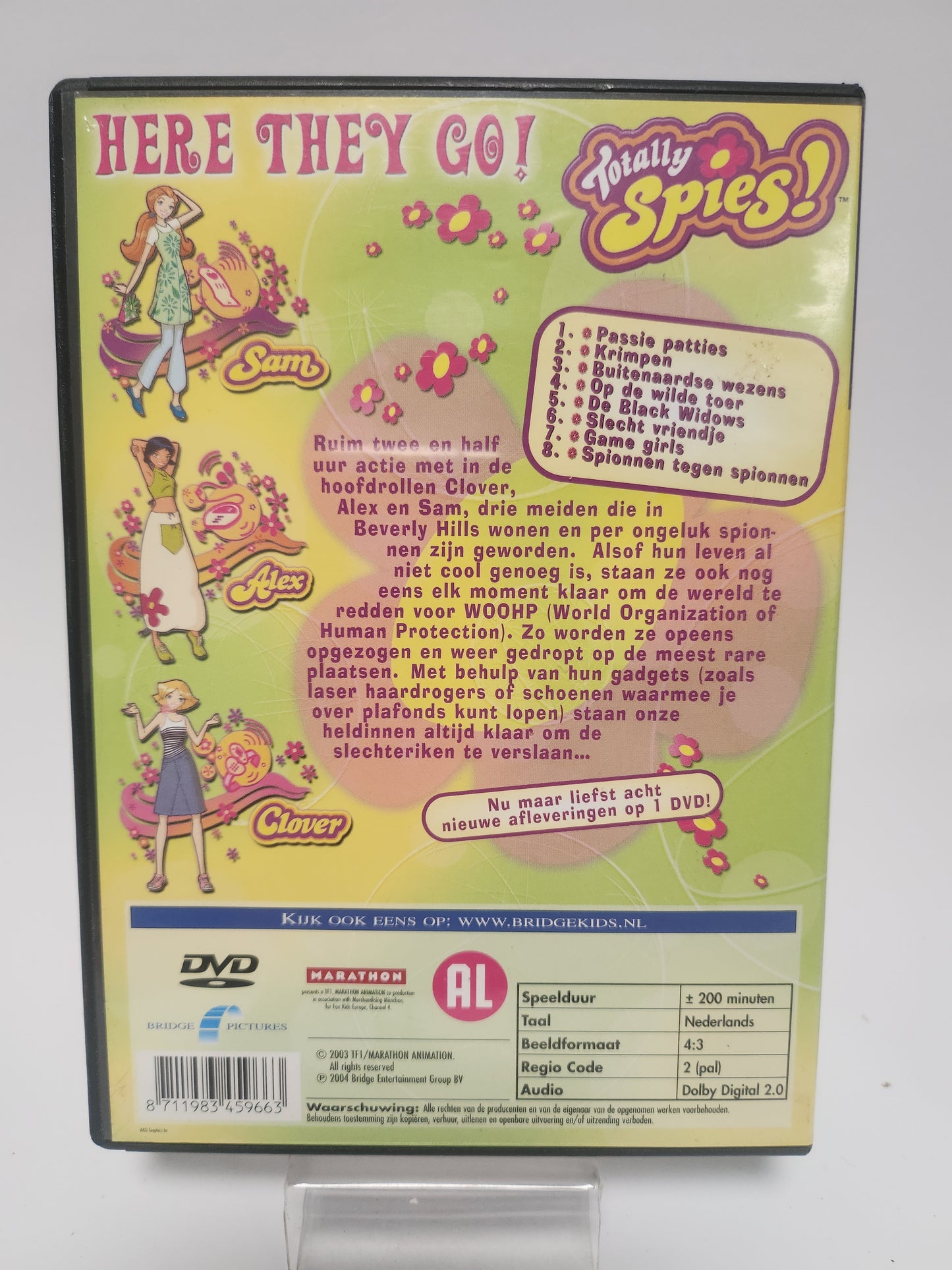 Totally Spies: Here They Go DVD Kids