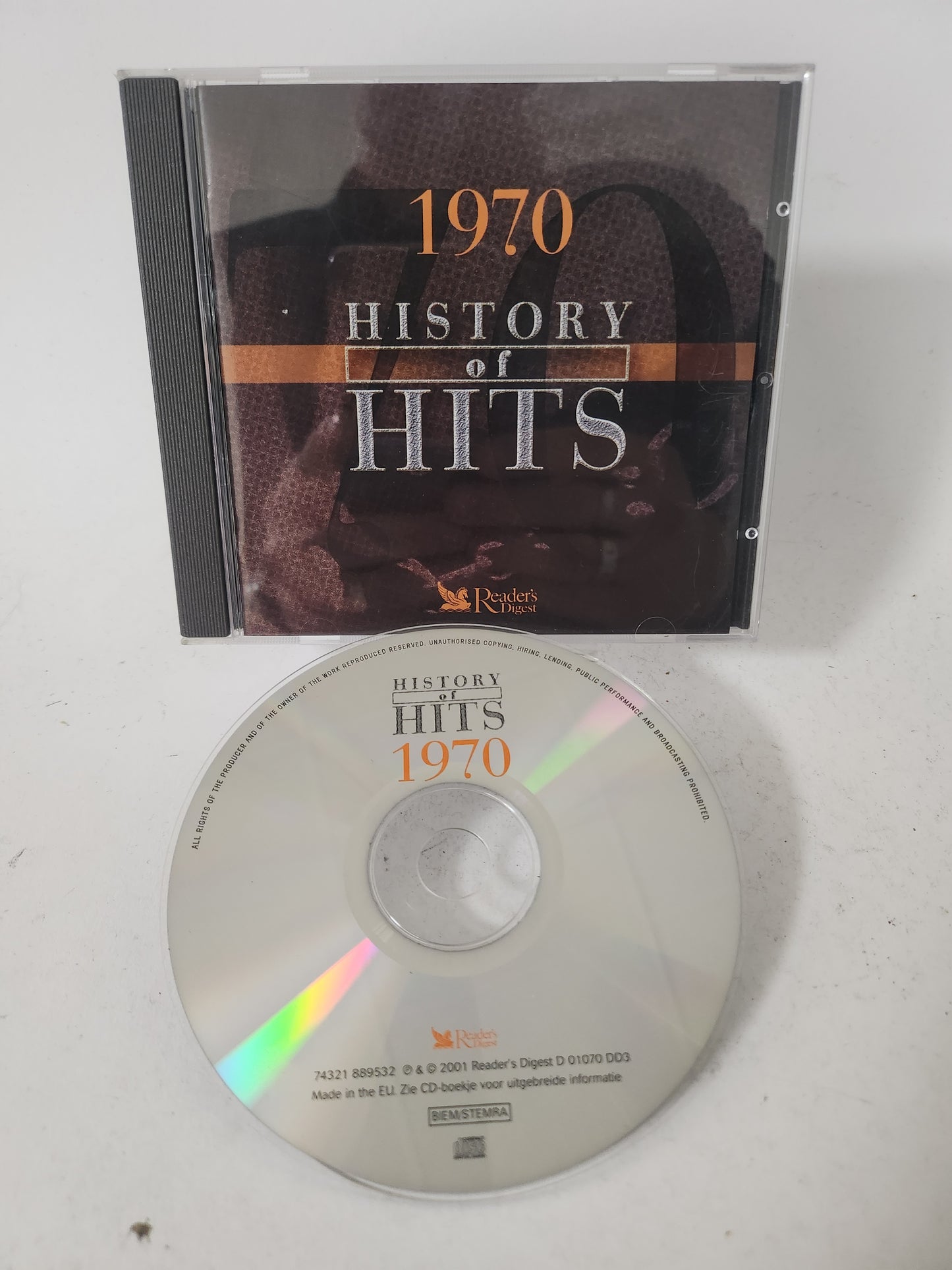 History of Hits 1970 CD