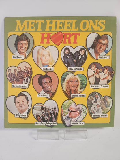Met Heel Ons Hart LP Vinyl - Feniks Gameshop