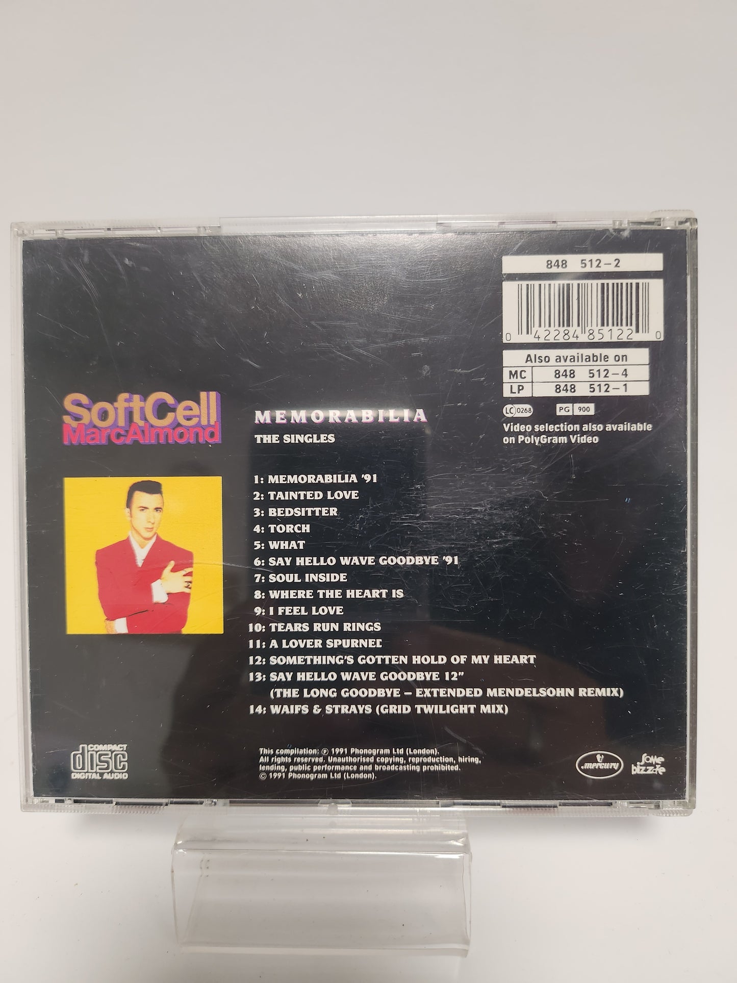 Soft Cell/ Marc Almond: Memorabilia CD