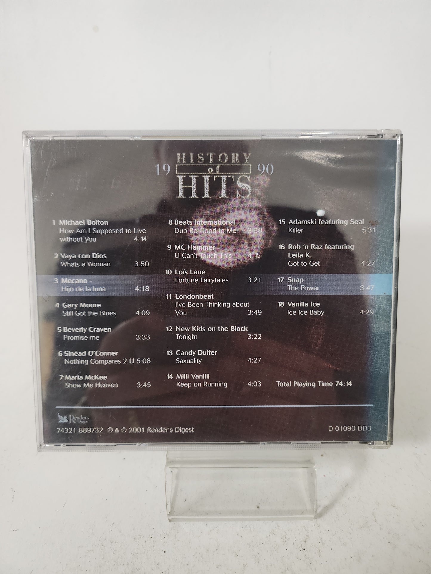 History of Hits 1990 CD