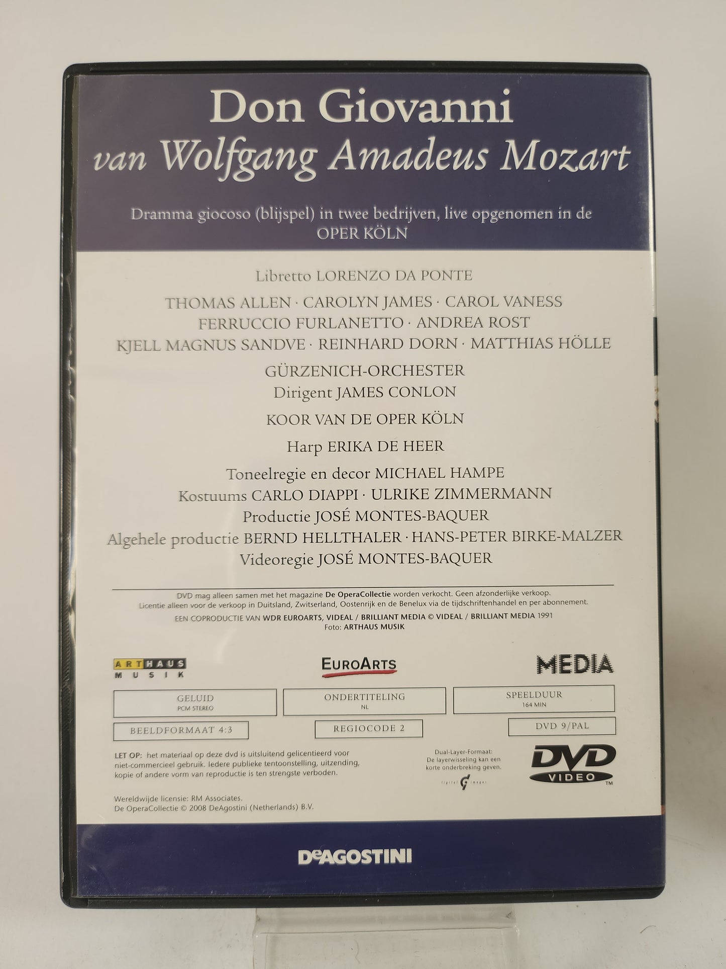 Opera Collectie 6: Mozart "Don Giovanni" DVD Muziek