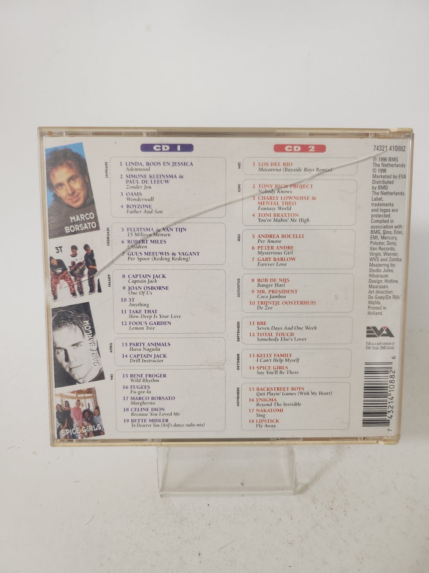 Mega Top 50 1996 Dubbel CD Box