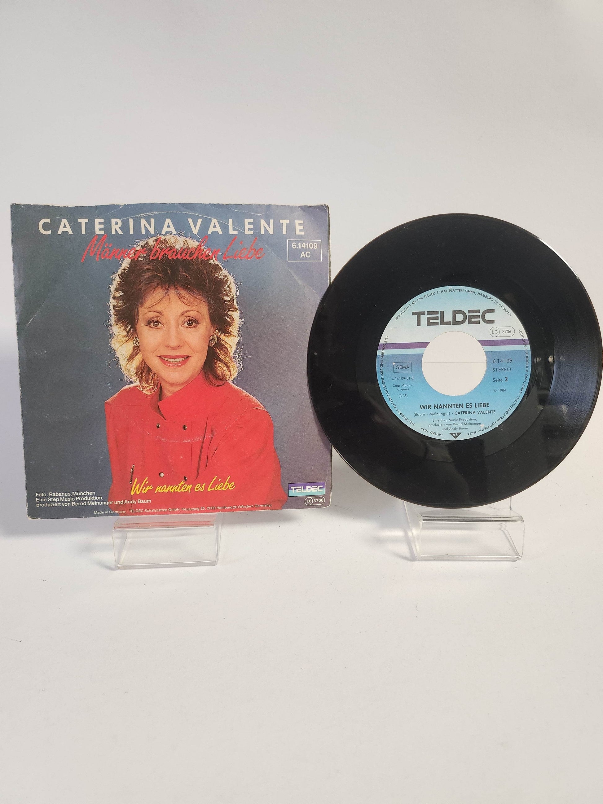 Caterina Valente: Männer brauchen Liebe Single Vinyl - Feniks Gameshop