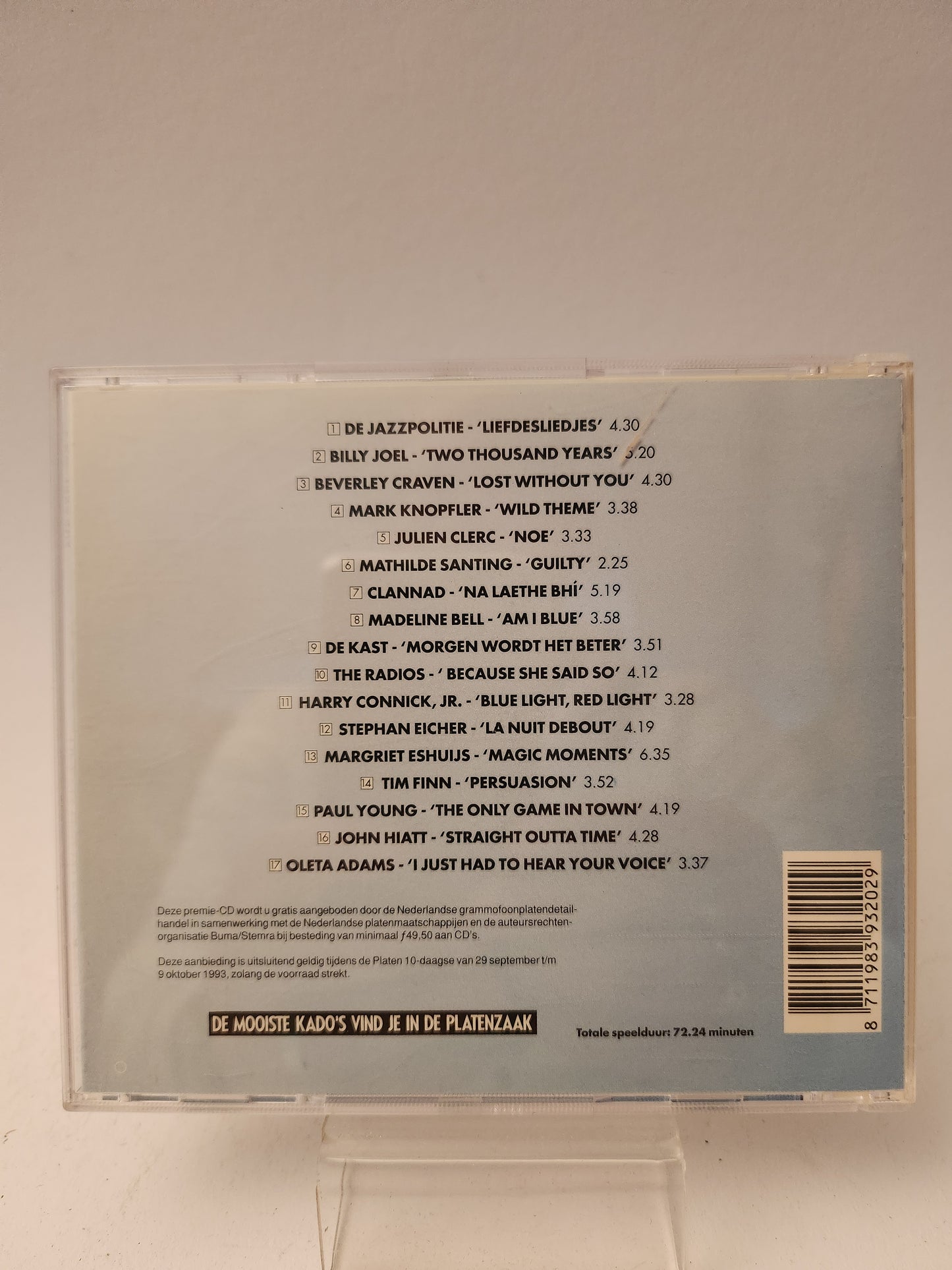 Platen 10 Daagse: het Nationale Muziek Kado 1993 CD